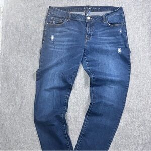 APT. 9 Blue Skinny Leg Jeans